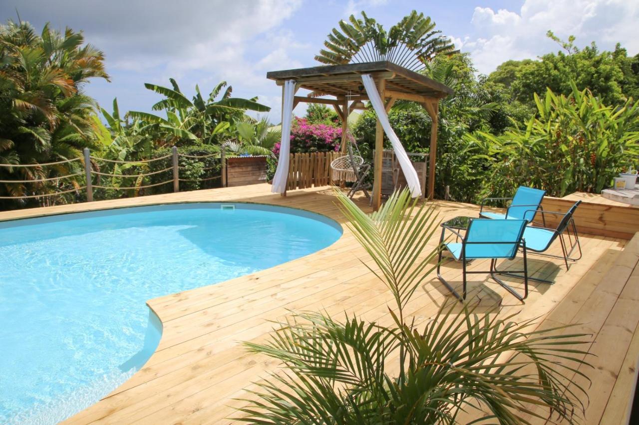 L Orchidee Bleue, Bas De Villa, Vue Mer, Piscine Privee Sainte-Anne  Exteriör bild