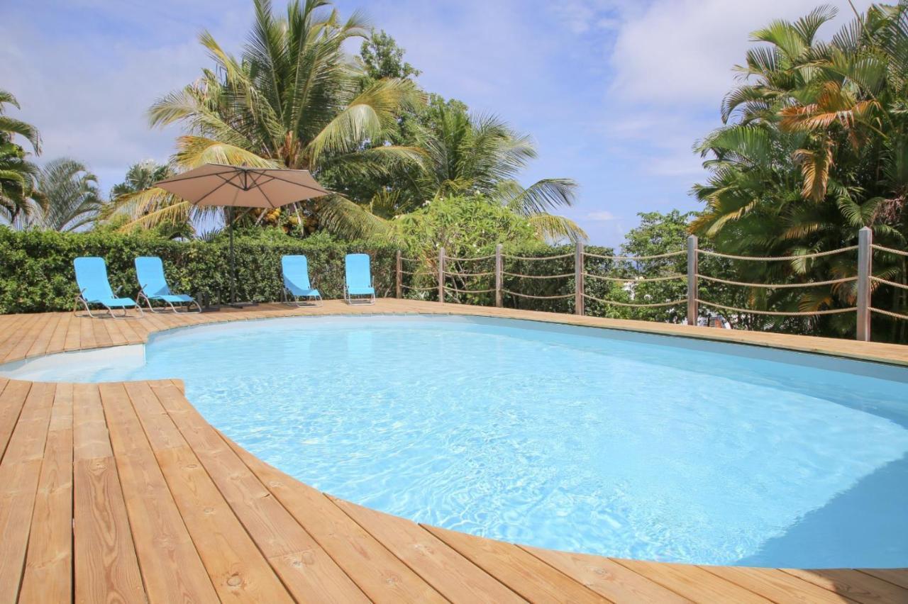 L Orchidee Bleue, Bas De Villa, Vue Mer, Piscine Privee Sainte-Anne  Exteriör bild
