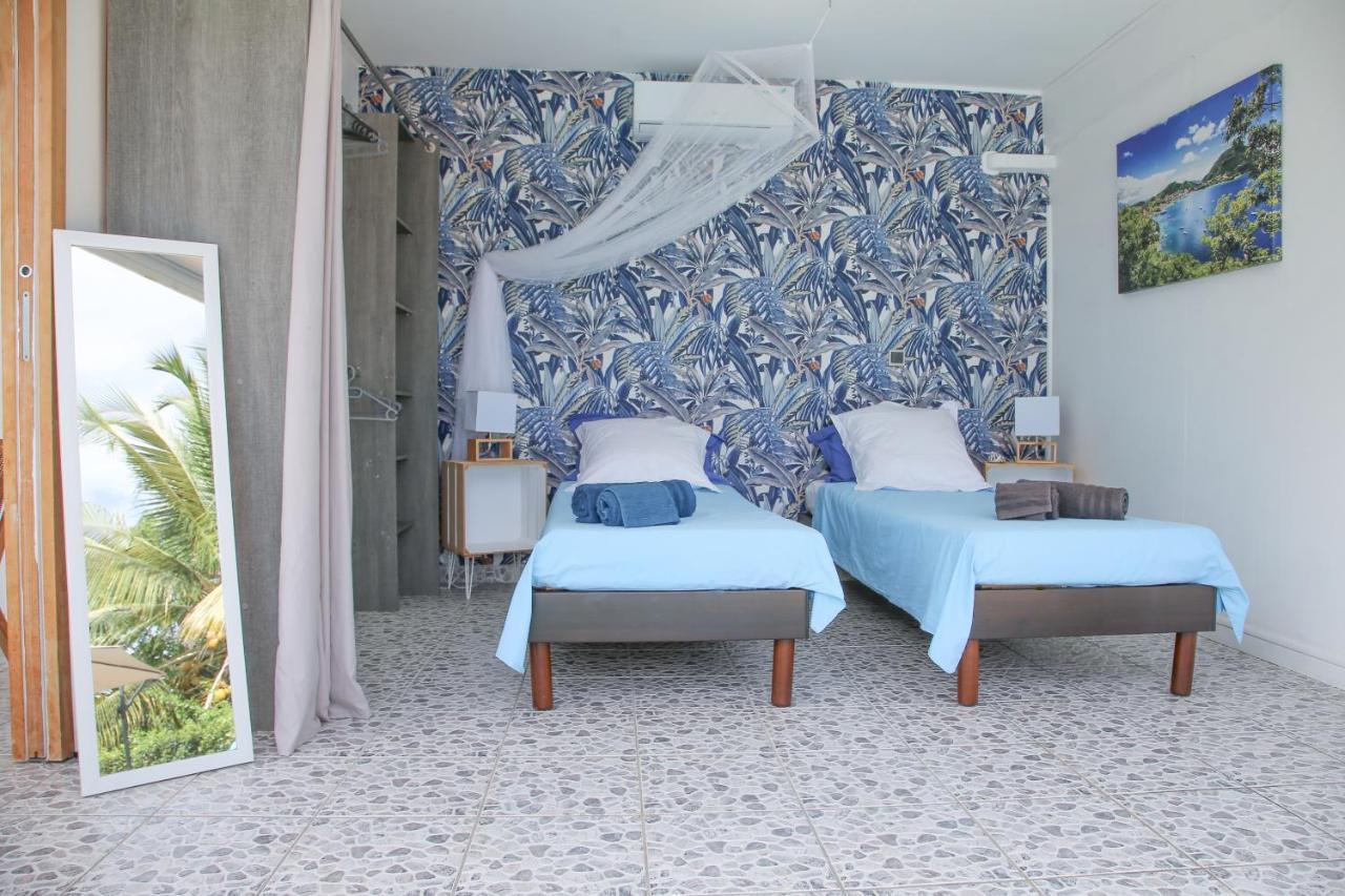 L Orchidee Bleue, Bas De Villa, Vue Mer, Piscine Privee Sainte-Anne  Exteriör bild