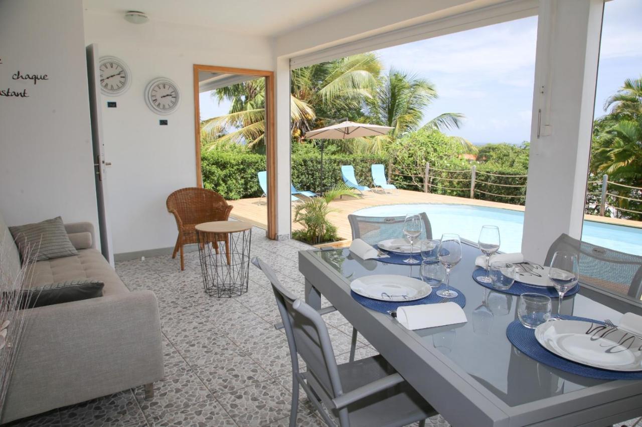 L Orchidee Bleue, Bas De Villa, Vue Mer, Piscine Privee Sainte-Anne  Exteriör bild